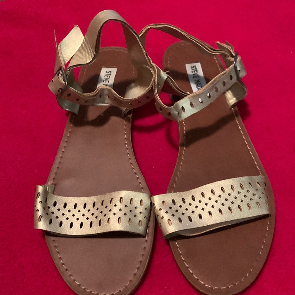 Gold Reyla Steve Madden sandal